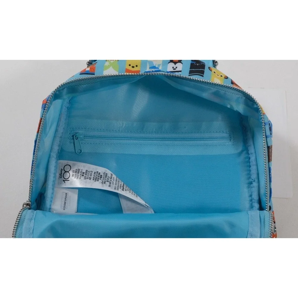 Disney Backpack Unisex OS Blue Disney 100 Anniversary Character Charm Mini Bag